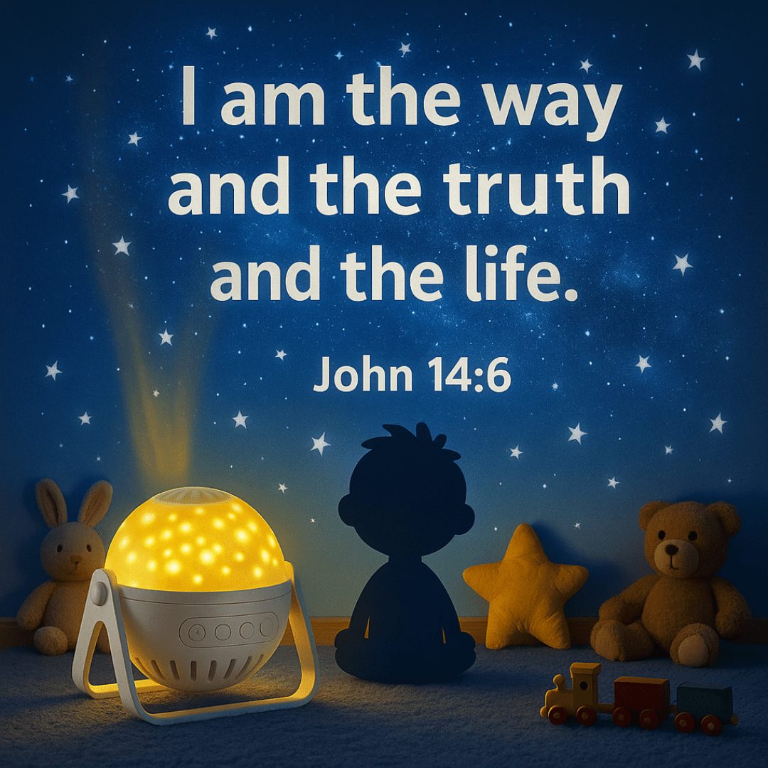Bible Verse Projector (Comes with 6 Free Scripture Discs)