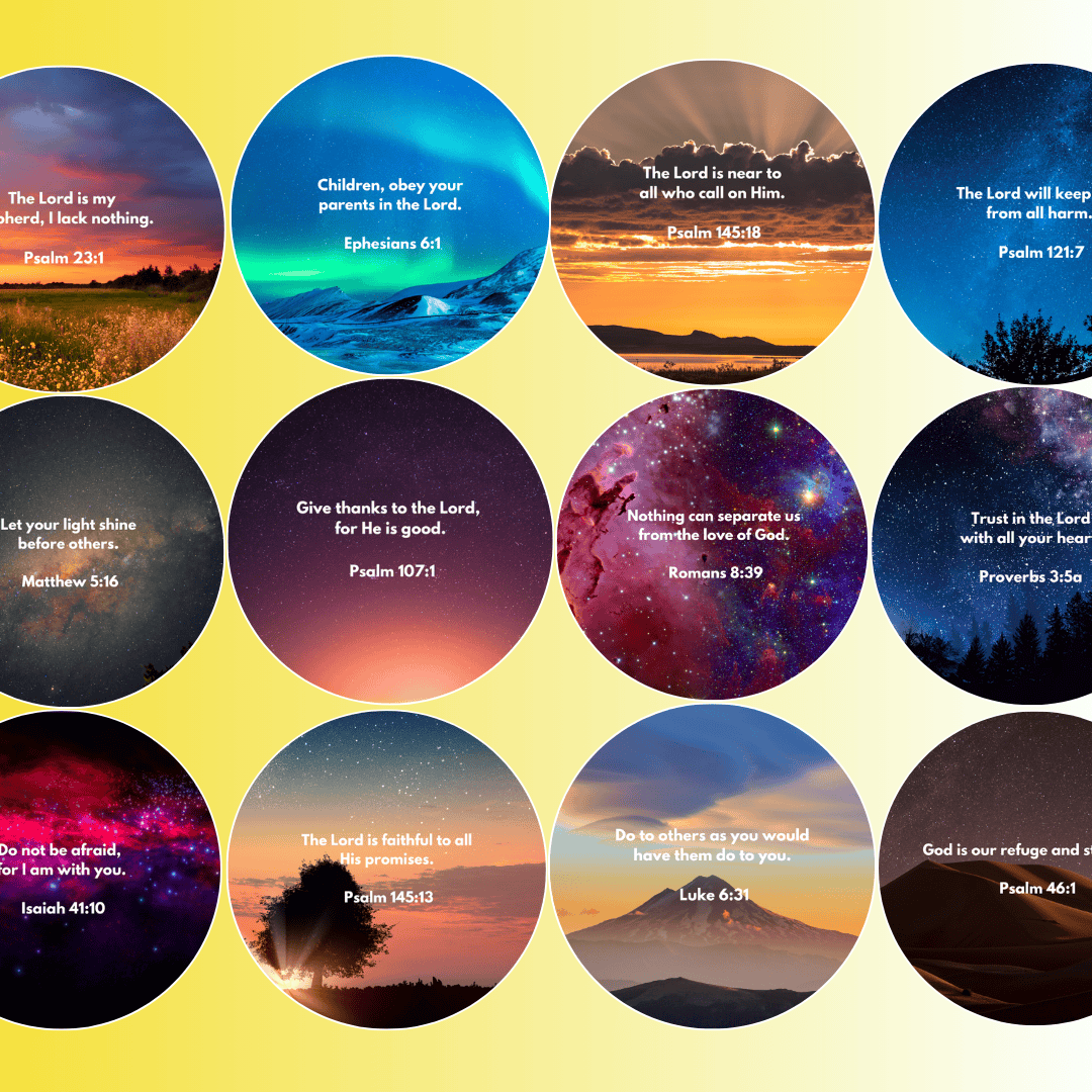 Additional Scriptures 12 Additional Scripture Galaxy Discs For Bible Projector (Limited Coll ...